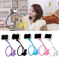 NEW Lazy Desktop Bedside Clip Phone Bracket Flexible Long Arm Mobile Phone Holder Stand Mount For Smartphone 5 Color