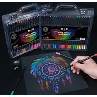 H&B 24/50 Color Blackwood Oil-based Colores Pencil Lápices 3.3 Lead Core Art Supplies Painting Tool Set With Hand Drawn Brushes