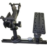 Kayak Fishing Rod Holder with Rail Track Mount Boat Fish Finder Holder
