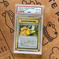 DIY PTCG Rating Card Single Card 1998 P.M. JAPANESE PICHU - HOLO ILLUSTRATOR NM MT 10 Hobby Collection Anime Game Flash Card Toy