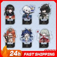 8cm Wuthering Waves Gratte Link Acrylic Stand CHISA Figure Q Acrylic Stand AUGUSTA Standing Plate Phrolova Acrylic Statue Toys