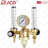 JCD G5/8" 0-25Mpa Argon CO2 Mig Tig Flow Meter Gas Regulator Flowmeter Welding Weld Gauge Argon Regulator Pressure Reducer
