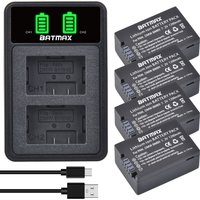 Batmax DMW-BMB9 Battery 1200mAh Bateria+LED Dual Charger for Panasonic DMC FZ40K FZ45K FZ47K FZ48K FZ60 FZ70 FZ82 FZ100 FZ150