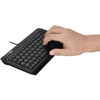USB Keyboard Business Keyboard Computer Keyboard, QWERTY, English Layout, Black