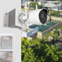 Metal Outdoor Wall Bracket Wall-mounted White Camera Support Corner Mounting Bracket for S340 Eufy