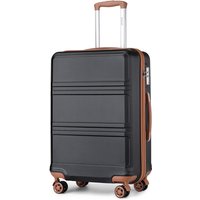 KONO 20-inch ABS + PC hardshell carry-on case with silent swivel wheels and TSA lock - an aviation carry-on bag