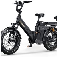 AliExpress TESWAY X5 PRO Electric Bike 2000W Motor 48V 60Ah Battery 300KM Range 20''*4.0'' All-terrain Fat Tires E-Bike