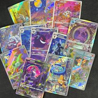PKM Chinese Gem Pack Vol3 PTCG Proxy Cards 151MEW Squirtle Bulbasaur Gengar Meowth Mimikyu Morpeko Ceruledge Greavard DIY Card