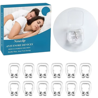 Anti Snoring Device Silicone Nose Clips Magnetic Sleep Tray Sleeping Aid Improve Sleeping Easy Breathe Apnea Guard Night Devices