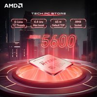 AMD Ryzen 5 5600 3.5GHz 6-Core 12-Thread R5 5600 Socket AM4 7NM L3=32M Processor 65W DDR4 No Fan