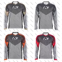 KLTM Retro Motocross Jerseys Motorcycle Mountain Bike Cycling Clothing Summer BMX DH MTB Long Sleeved T-Shirt Bicycles Clothes