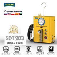 AUTOOL SDT203 EVAP Smoke Leak Detector Automotive Vacuum Leakage Analyzer & Car Pipe Leak Tester for Smoking Test