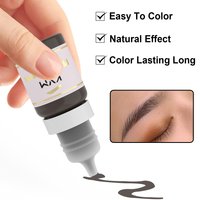 KVM PMU Pigments 5ml 5pcs 8pcs Eyebrow Lip Tattoo Ink Permanent Makeup Pigment Set for Microblading and Lip Blush