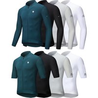 AliExpress ZRSE Men's Cycling Jersey with Long Sleeve UPF 50+ Anti-UV Slim Fit Breathable Cycling Maillot Quick Dry MTB Road Cycling Shirt