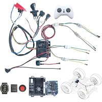 12V 24V 4WD selbstgemachte High-Power Kinder elektrische Fahrt auf Auto Set von Kabelbaum 2,4G Fernbedienung Box Schalter Upgrade Kit