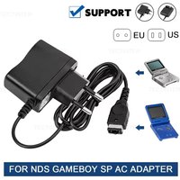 EU/US Plug Home Wall Travel Charger AC Adapter for Nintendo DS NDS GBA SP Gameboy Advance SP Power Supply Charging Cable