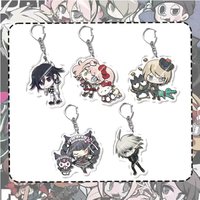 Anime Peripherals Kyoko Kirigiri Figure Acrylic Pendant Nanami Chiaki Figurine Acrylic Keychain Nagito Komaeda Decoration Toys
