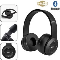 HIFI Stereo Earphone Bluetooth Headset Folding Series Wireless Outdoor Sports Headphone For iPhone Samsung PC Game Accessories
