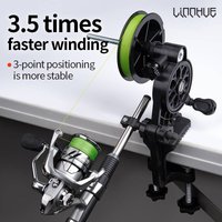 Lightweight Fishing Line Winder 3.5:1 High Speed Ratio For Spinning Reel/Baitcasting Reel Fishing Tool Accessories