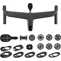 For SL6 SL7 SL8 Full Internal Cable Routing Road Bicycle Handlebar T1000 Carbon Fiber Integrated Cockpit Di2 Carbon Handlebar
