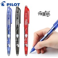 3pcs PILOT Erasable Gel Pens LFB-20EF Frixion 0.5mm for Writing Red Blue Black School Office Supplies Japanese Stationery