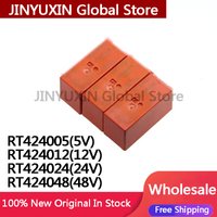 2Pcs RT424005 5V RT424012 12V RT424024 24V RT424048 48V Relay IC In Stock Wholesale