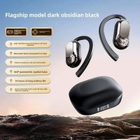 Wireless Bluetooth 5.3 headphones, featuring a microphone button control function, waterproof sports headphones