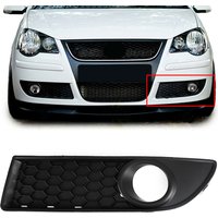 Front Center Lower Bumper Grille Fog Grill Fit for VW Polo 9N3 GTI 2005-2009