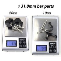 AliExpress NONE Road Bicycle Rising Spacer Clamp Aluminum Alloy Rest Bar Plate Riser Spacers Alloy for TT Handlebar Parts Round or Irregular
