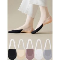 Women's Socks Breathable Invisible Half Feet No Show Low Cut Boat Socks Invisible Ice Skil Suspender Sock Ladies Sokken