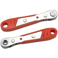 Multifunctional Bidirectional Ratchet Screwdriver Right Angle Magnetic Wrench Cross Shaped Short Screw Orange Tool