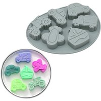 Chocolate Silicone Molds 3D Vintage Car Train Airplane DIY Silicone Fondant Cake Mold Tray Baking Tools for Candy Mousse