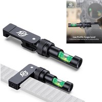 MidTen Scope Bubble Level Foldable Lightweight Compact Leveling Kit Low Profile Anti-cant Optic Leveling Tool For Picattiny Rail