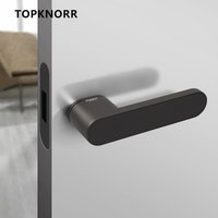 2023 New Ecological Door Lock Indoor Magnetic Suction Silent Minimalist Door Lock Bedroom Door Lock Modern Simple Door Handle