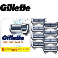 Gillette SkinGuard Men's Razor Blade Refill 2 Layers for Sensitive Skin Beard Shaving Replacement Shaver Heads Original Gillette