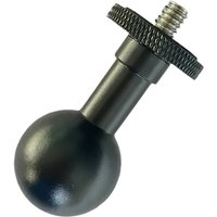 Aluminum Alloy 17mm Ballhead Stainless Steel Screws 25mm Base Motorcycle Car Mobile Phone Holder Connecting Rod Bracket Base