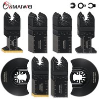 29pcs Universal Oscillating Saw Blades Titanium Bi-Metal Multitool Cutter for Wood Plastic Soft Metal Cutting