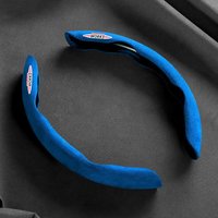 Car Suede Steering Wheel Cover Anti-slip For Mini JCW John Cooper Works Auto Accessories