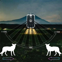 AU13-Camping Perimeter Alarm 125DB High-Volume Trip Alarm Motion Sensor Multiple Modes Easy Installation Camping Security