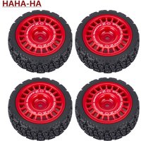 Glued Rubber Tire On Road Tyre Wheels 68*26mm for 1/10 RC Rally Racing Car TT01 TT02 XV-01 PTG2 DF-03 TA06 HPI Upgrades Parts