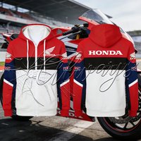AliExpress 2026 Autumn/Winter New Honda Motorcycle Enthusiasts Outdoor Cycling Sports Fitness Hoodie Men's Off Road Motorcycle Hoodie