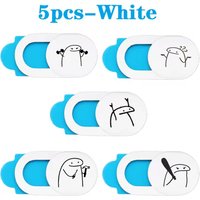 Funny Cartoon WebCam Cover Shutter Slider Privacy Sticker Universal Phone Antispy For Web Laptop iPad PC Macbook Tablet Lenses