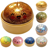 Simulated Soft Dumpling Squishy Stress Ball Funny Squeezing Decompression Ball Squeeze Fidget Gift Creative Birthday Gifts Favor