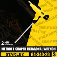 STANLEY 94-343-23/94-344-23/94-345-23/94-346-23/94-347-23/94-348-23/94-349-23 Metric T-Shaped Hexagonal Wrench Hand Tools