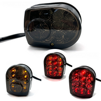 Taillight CT70 Brake Light Blacked Rear Light Signal Light For Monkey C50 CUB XL80S CHALY CF50 CF70 DAX ST70 ST50 CT70