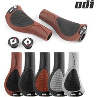 ODI OC1 Bicycle Handles Ergonomics Bike Handlebar Grip Soft Comfortable Mountain Bike Grips Lock Ring MTB Cuffs Bar End Plug