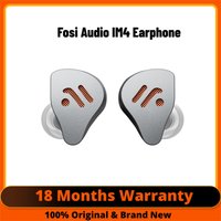 Fosi Audio IM4 Open-Back IEM Earphone Dynamic-driver Hifi Wired Headphone For Audiophiles Gamer Music