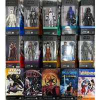 Hasbro Star Wars Black Serie Obi-Wan Darth Vader Cal Kestis Boba Fett Luke Mandalorian Action Figure Model Toy Gift