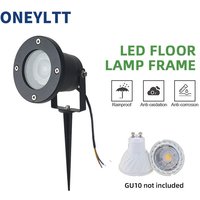 Free Shipping GU10 MR16 Garden Lawn Light Landscape Lamp Spike Waterproof Path Bulb Spot