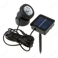 Creative New 6LED Underwater Single Head Dual Head Projection Solar Light for Outdoor Landscape Decoration Lighting Atmosphere